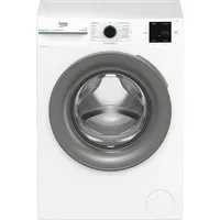 Beko Waschvollautomat BM3WFU4841W1, 8 kg, Frontlader, Restzeitanzeige, 1400 U/min,