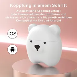 Onestyle TWS-Kids Bluetooth In-Ear Kopfhörer - Weiß