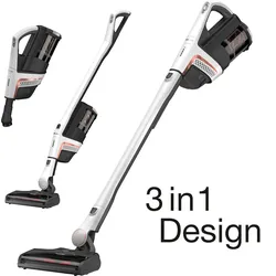 MIELE Akku-Handstaubsauger "Miele Triflex HX2", weiß (lotosweiß), B:129,7cm H:26cm T:28cm, Akkusauger, 60 Minuten Laufzeit, Lotosweiß