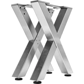 GGM Möbel Barhocker 6 x 6 cm Edelstahl Silber
