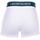 Lacoste Herren Boxershorts, 3er Pack - Trunks, Casual, Cotton Stretch, Logobund Schwarz/Grau/Weiß 2XL