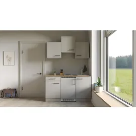 Flex-Well Küchenzeile Lund 150,5 cm grau