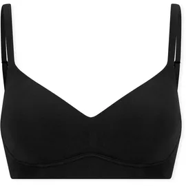 SCHIESSER Unique Cotton Soft-BH Schwarz 70A