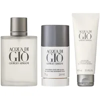 Giorgio Armani Acqua di Gio EDT Geschenkset EDT 100 ml + 75 ml Duschgel + 75 ml Deodorant Stick + Tasche