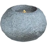 HEISSNER Gartenbrunnen grey Rock LED" (016634-09)"