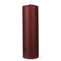HS Candle Stumpenkerze Ø7 cm 20 cm braun