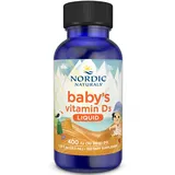 Nordic Naturals, Baby's Vitamin D3, 400 IU, Cholecalciferol aus Lanolin, Vitamin-D-Tropfen, 22ml, Laborgeprüft, Glutenfrei, Sojafrei, ohne Gentechnik