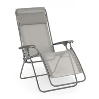 Lafuma R CLIP NATURA COLORBLOCK Liegestuhl 67 x 88 x 114 cm grau