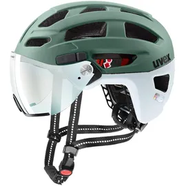 Uvex Finale Visor V 56-61 cm moss green/cloud matt