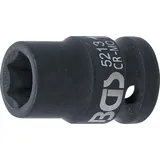 BGS 5213 | Kraft-Steckschlüssel-Einsatz Sechskant | 12,5 mm (1/2") | SW 13 mm