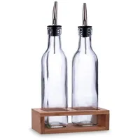 Quid 8414793719261 Öl- und Essig-Set, Glas, durchsichtig