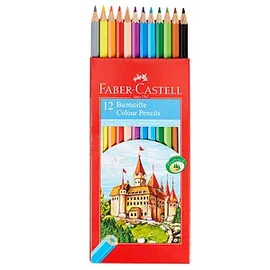 Faber-Castell CASTLE Buntstifte farbsortiert