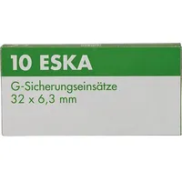 Eska Feinsicherung träge 6,3x32mm 1,6A, 10 Stk.