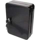 Perel Schlüsselschrank (48 Schlüssel) 25 x 18 x 8 cm Schwarz