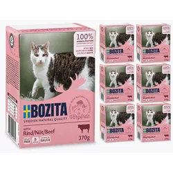BOZITA Cat Beef in Sauce 6x370g