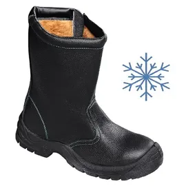 teXXor Texxor® S3-winterreißverschlussstiefel Zipper Schwarz/grün 634047 Gr.47