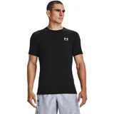 Under Armour HeatGear Armour Fitted kurzarm Trainingsshirt Herren 001 black/white XXL