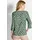 GOLDNER Elegante Viskosebluse mit Leo-Muster graugrün 44