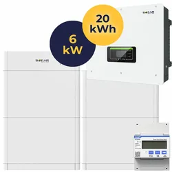 SET Sofar Solar 6 kW Hybrid-Wechselrichter HYD 6KTL-3PH +1x Sofar Solar BTS E20-DS5 20,48 kWh Batteriespeicher