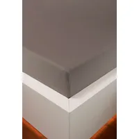 Bellana jersey Royal jersey Spannbetttuch Braun, 140-160 x 200-220