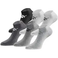 Puma Sneakersocken 18 Paar Schwarz 39-42