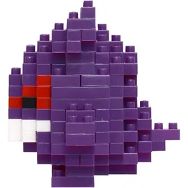 Nanoblock NBPM007 Pokemon Gengar, Colourful, Bandai