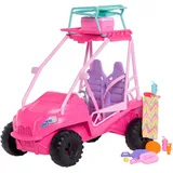 Barbie Puppenauto Strand-Buggy rosa JFV68
