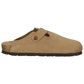 ROHDE Damen Clog Leder Pantolette robust klassisch Schnalle Alba 6071, Größe:42 EU,