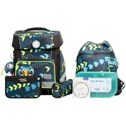 School Mood Champion Maxx Pro 7-teiliges Schulranzen-Set - Elias (Rennwagen) Koffer24