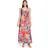 Vera Mont Sommerkleid Gelb/Pink 38