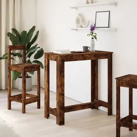 vidaXL Bartisch 102 x 50 x 103,5 cm Braun