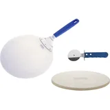 Dometic Pizza Set 3-teilig Edelstahl Kunststoff Stein grau