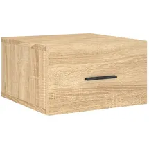 vidaXL Nachtschrank Sonoma-Eiche 35 x 35 x 20 cm Braun