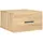 vidaXL Nachtschrank Sonoma-Eiche 35 x 35 x 20 cm Braun