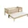 masseno Kinderbett STELLA 80 x 160 cm Kiefer massiv braun