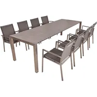 Garden Pleasure Sienna Set 9-tlg. Grau/Silber