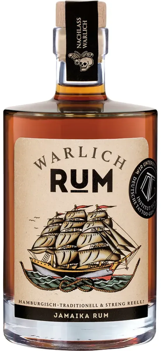 Warlich Jamaika Rum 40% vol. 0,5 l