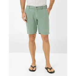 Bermudas BRAX "Style BALU", Herren, Gr. 32, Normalgrößen, grün, 100% Leinen, Hosen