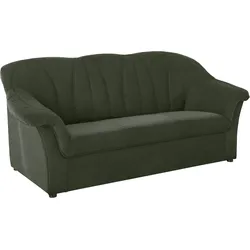 3-Sitzer DOMO COLLECTION "Pegnitz", grün, B:185cm H:82cm T:82cm, 100% Polyester, Sofas