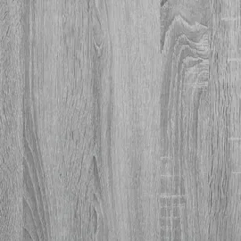 vidaXL Heizkörperverkleidung Grau Sonoma 175x20x82 cm Holzwerkstoff