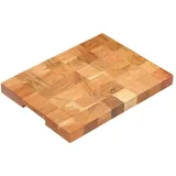 vidaXL Hackblock 40×30×3,8 cm Akazie Massivholz