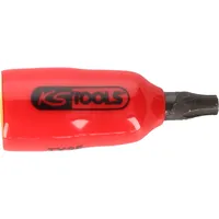 KS Tools 1/4" Bit-Stecknuss mit Schutzisolierung für Torx-Schrauben, T15