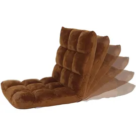 Mendler Bodensessel HWC-N43 Relaxsessel 6 Relaxpositionen 0 x 0 x 0 cm dunkelbraun