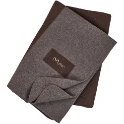 Mufflon Wolldecke, black-anthra