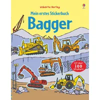 Usborne Verlag Mein erstes Stickerbuch: Bagger