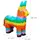 Relaxdays Piñata Lama 41 cm x 56 cm Mehrfarbig