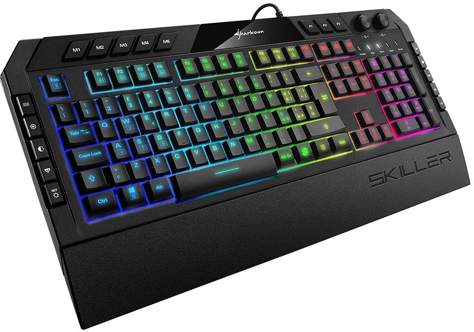 Sharkoon SKILLER SGK5 Gaming-Tastatur, schwarz, IT-Layout