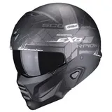 Scorpion Exo-Combat II Xenon noir mat/blanc XXL