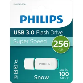 Philips Snow Edition 256 GB weiß/grün USB 3.0 FM25FD75B/00