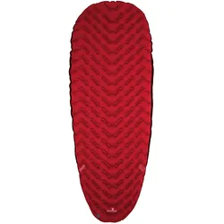 Grüezi bag Wool Mat Camping Mummy  anthracite/red